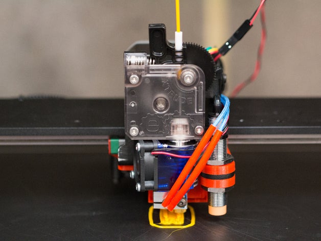 printrbot métal plus e3d v6 titan ventilateur mod volcan de l'imprimante pièces conduit printerbot simple 3D print model - Mito3D
