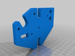 z-eje soporte superior tronxy p802e 3d de la impresora partes 3d print model - Mito3D