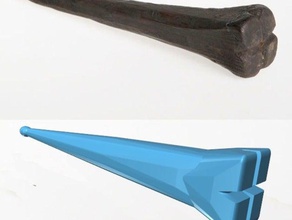 tradicional dealgan eixo de interpretação mão as ferramentas fuso gota acessórios para instrumentos openscad 3d print model - Mito3D