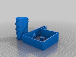 jays caixa de música mecânico brinquedos personalizado 3d print model - Mito3D