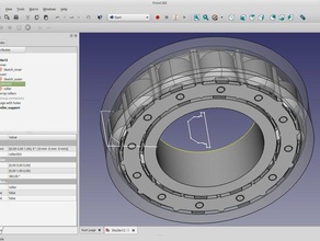 roulement à rouleaux 50x26x12 ingénierie 3d print model - Mito3D