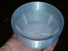 el afeitado de la taza rápido espuma cuarto baño con bowl 3d print model - Mito3D