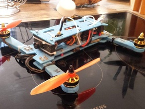 yarış quadrocopter kararlı rc araçlar 3d print model - Mito3D