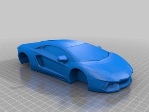 lamborghini aventador nettoyer fixe d'autres makeprintable 3d print model - Mito3D