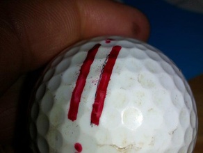 2 line-golf-ball-marker 3d drucken 3d print model - Mito3D