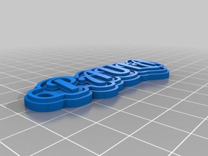 paula keychains customized 3d print model - Mito3D