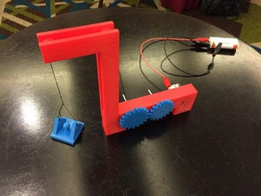 o elevador do terror de engenharia engineringproject mbmakeathondc scienceproject tinkercad 3d print model - Mito3D