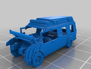 3d-slash Krankenwagen andere 3d print model - Mito3D