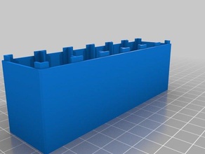 mi personalizados batería de 9v caso organización 3d print model - Mito3D