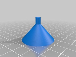 my customized dart cone blowgun sport outdoors 3d print model - Mito3D