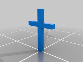 Hıristiyan çapraz protoype diğer Hıristiyanlık kilise din İsa Mesih prototip dini 3d print model - Mito3D