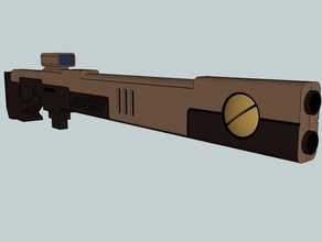 pulse rifle Requisiten 40k airsoft alien cosplay Zukunft futuristisch Getriebe gun softair warhammer warhammer40k Waffe 3d print model - Mito3D