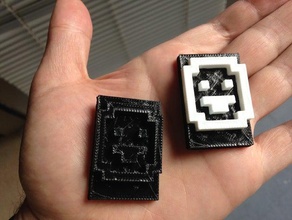 dwarf fortress nano simbolo i segni loghi 3d print model - Mito3D