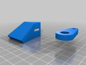 meu personalizados snap-fit ventilador duto do 3d a impressora partes 3d print model - Mito3D