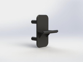 garage door lift handle outdoor garden black car home household opener tool 3d print model - Mito3D