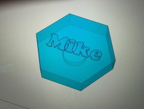 fridge magnet design challenge decor 3d print model - Mito3D