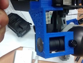 ehang ghostdrone 20 vr gimbal bracket 3d printing 3d print model - Mito3D