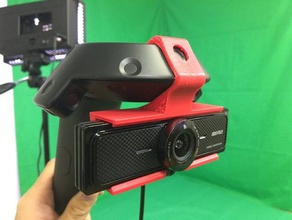 kamera shell htc vive denetleyicisi sanal gerçeklik web kamerası webcam sahibi 3d print model - Mito3D