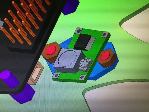 dc-dc-wandler halterung mk1 elettronica 3D print model - Mito3D