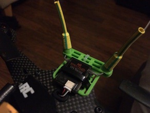 drone récepteur de montage rc véhicules 3d print model - Mito3D