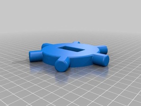 water main valve wrench hand tools 3d print model - Mito3D