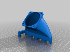 my customized melzi fan 3d printer accessories 3d print model - Mito3D