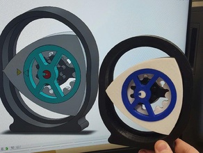wankel rotary engine engineering gears 3d print model - Mito3D
