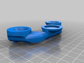 delta feet micromake 3d printer accessories parts foot 3d print model - Mito3D