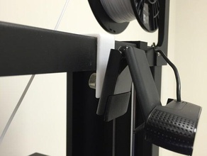 webcam hanger printerbot 3d accessories printing gadget openscad printrbot mount 3d print model - Mito3D