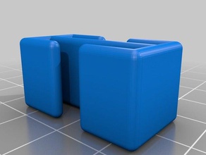 minha personalizado alça de mochila clipe esporte ao ar livre 3d print model - Mito3D