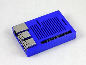 raspberry pi snug case electronics 3d print model - Mito3D