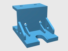 e3d v6bowden extruder bracket reprap printer extruders hotend k8200 velleman 3d print model - Mito3D