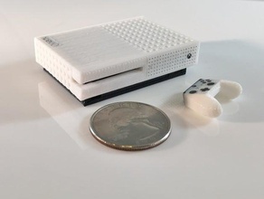 mini xbox one - Spielzeug Spiele console microsoft video-Spiel 3d print model - Mito3D