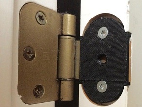 g&aringngj&aumlrnsh&aringllare door hinge holder replacement parts 3d print model - Mito3D