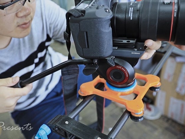 dslr slider v10 kamera makeredchallenge2 3D print model - Mito3D