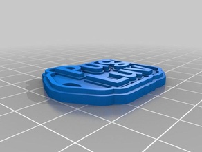 pug luv Anahtarlık özelleştirilmiş 3d print model - Mito3D