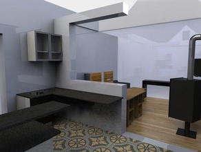 los muebles de la casa a escala modelo 3d print model - Mito3D