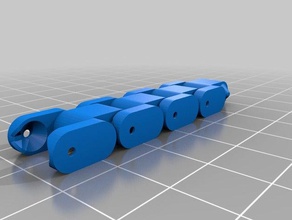 roller chain diy 3d print model - Mito3D