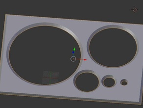círculo de la guía dibujo otros 3d print model - Mito3D