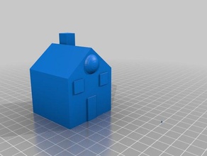 maison simple 3d l'impression 3d print model - Mito3D