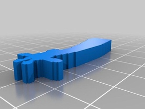 3d slash giraffe chip clip other 3d print model - Mito3D