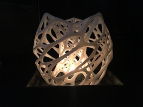 cellular thing tea light candle sculptures 3d print model - Mito3D