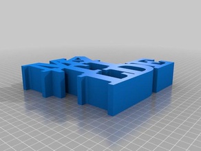 my customized variable word sculpture sculptures 3d print model - Mito3D