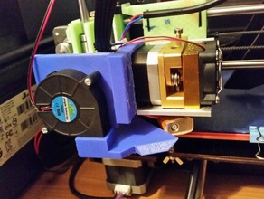 prusa i3 conducto del ventilador v1 3d de la impresora partes 3d print model - Mito3D