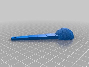 3d slash sugar bowl spoon 5ml other 3d print model - Mito3D
