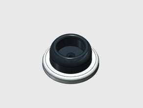 wall mount door knob bumper household doorknob handle protector 3d print model - Mito3D