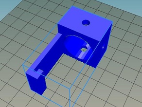 filamento de titular me creador mini 3d la impresora partes soporte bobina 3d print model - Mito3D
