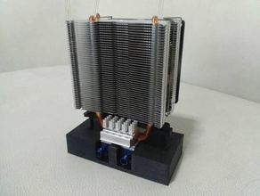 peltier refrigerador de água para montagem no porão diy coller 3d print model - Mito3D
