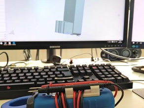 biltema 15-287 batterycover probe mount electronics 3d print model - Mito3D