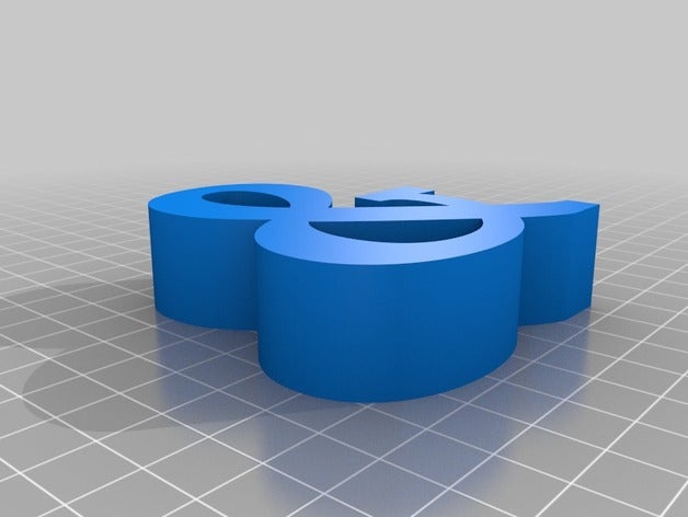 & Schlüsselanhänger kundengebundene 3D print model - Mito3D